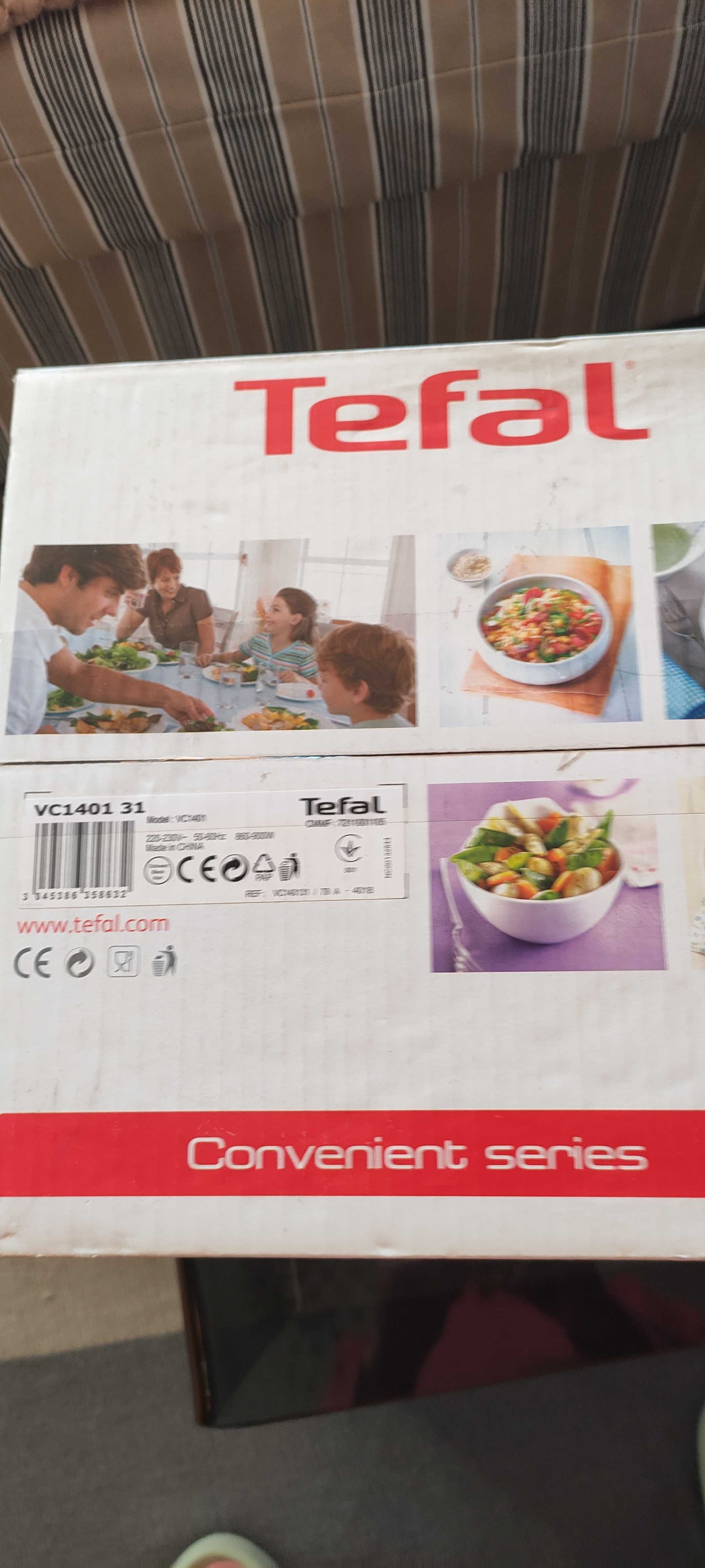 Parowar Tefal Convenient 6 litrów czarny 900 W