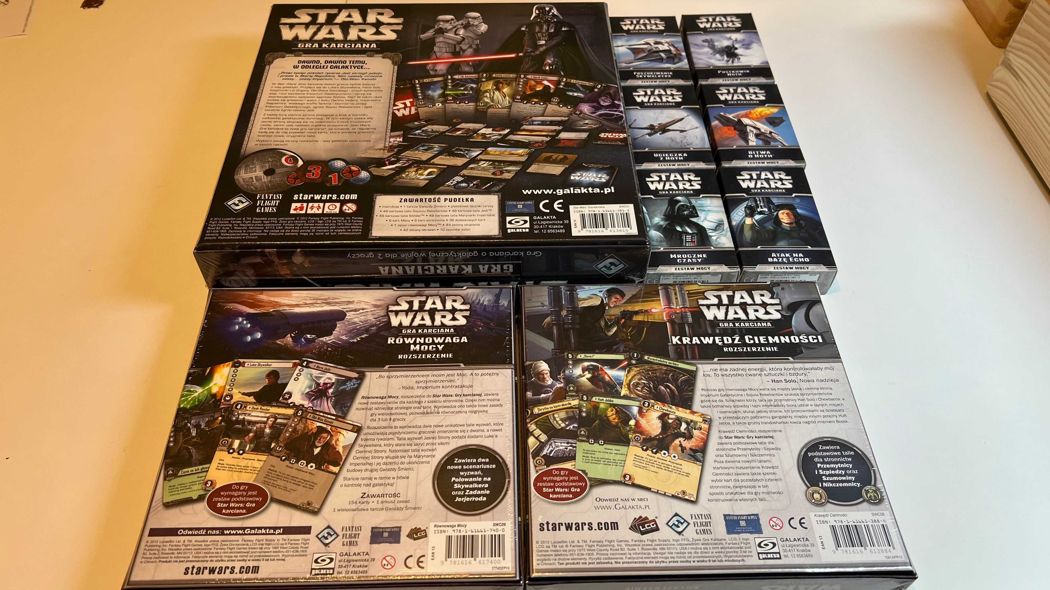 Star Wars LCG gra karciana nowa folia