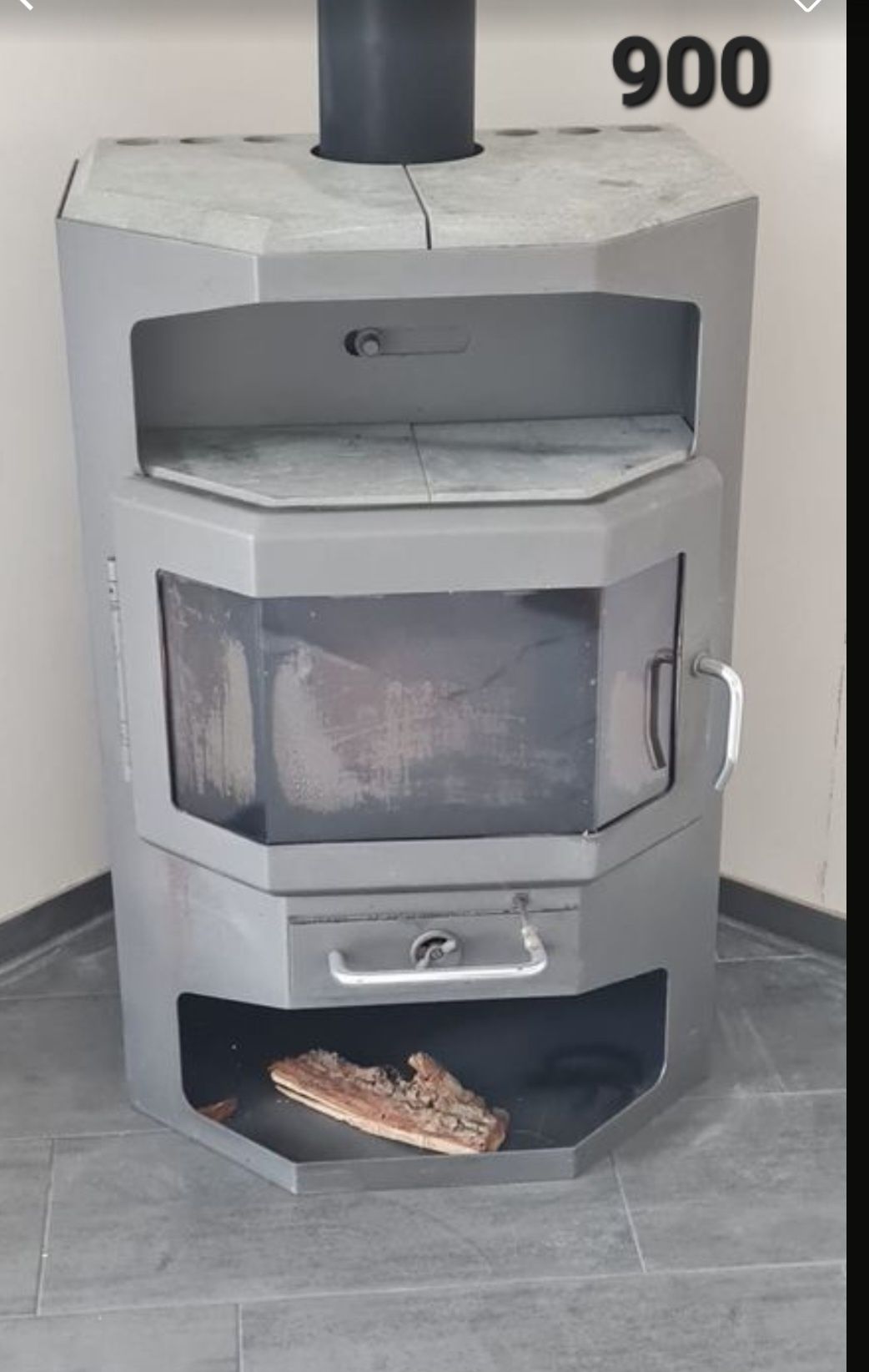 Kominek wolnostojący 6-9kW