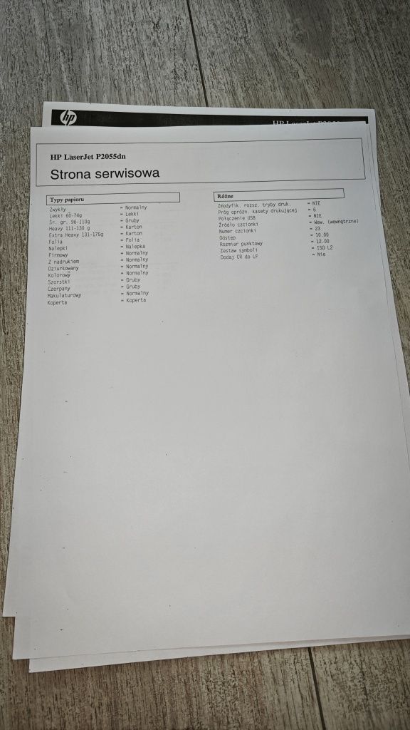 Drukarka lserowa HP LaserJet P2055d