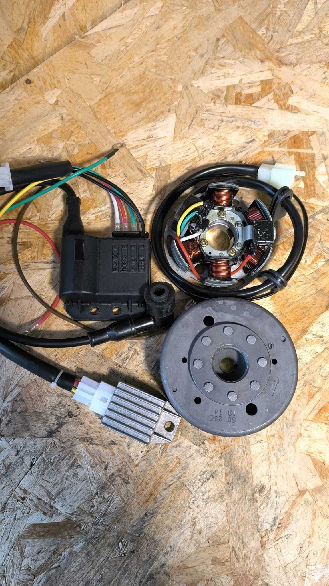 eletrónico 12V com luz para zundapp, casal, kreidler e sachs
