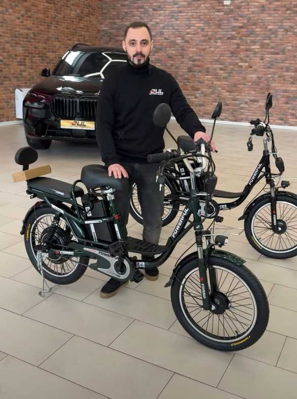 электровелосипед corso powerful 500 корсо электро велосипед мопед байк
