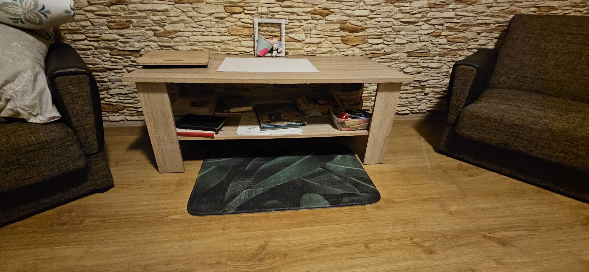 Stół, ława plus łóżko 90cm