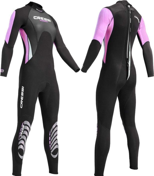 Cressi Morea, pianka neoprenowa damska uniwersalna 3mm, czarno-róż.,XL