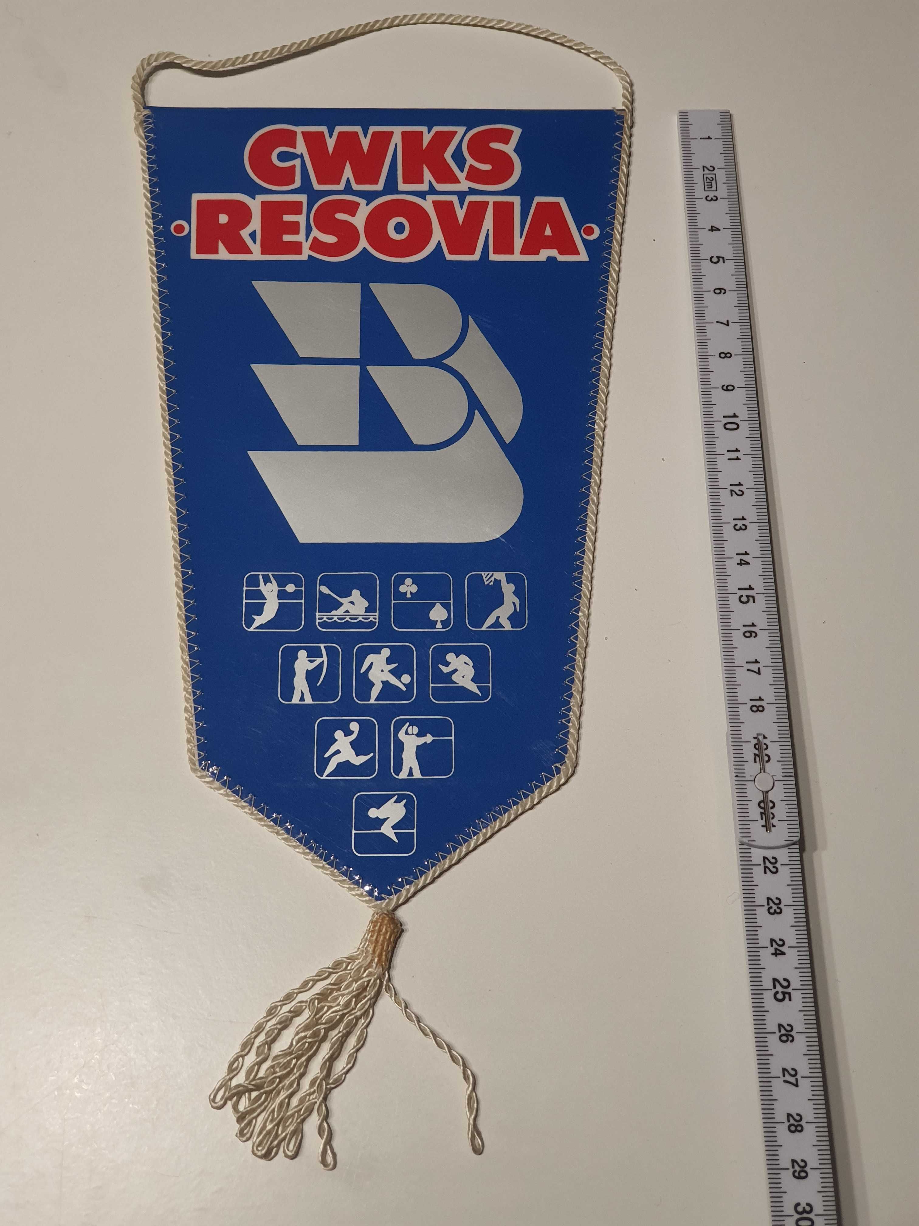 Proporczyk Resovia Rzeszów - z okresu lat 80-tych i 90-tych