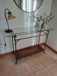 Mesa de apoio vidro