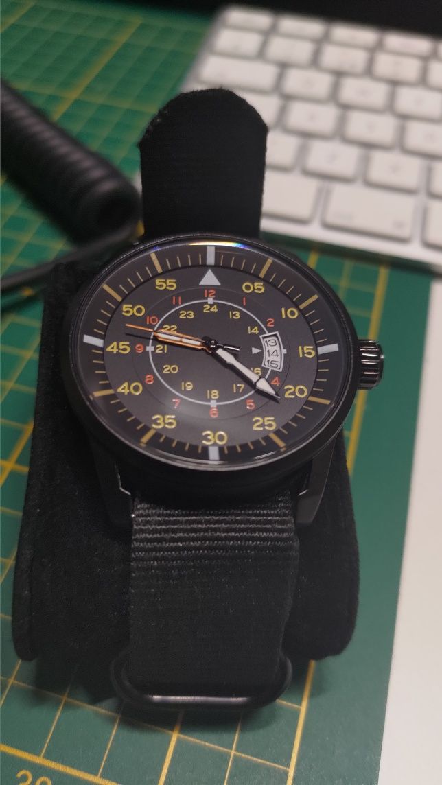 Zegarek Addiesdive my-1508 B-type pilot.