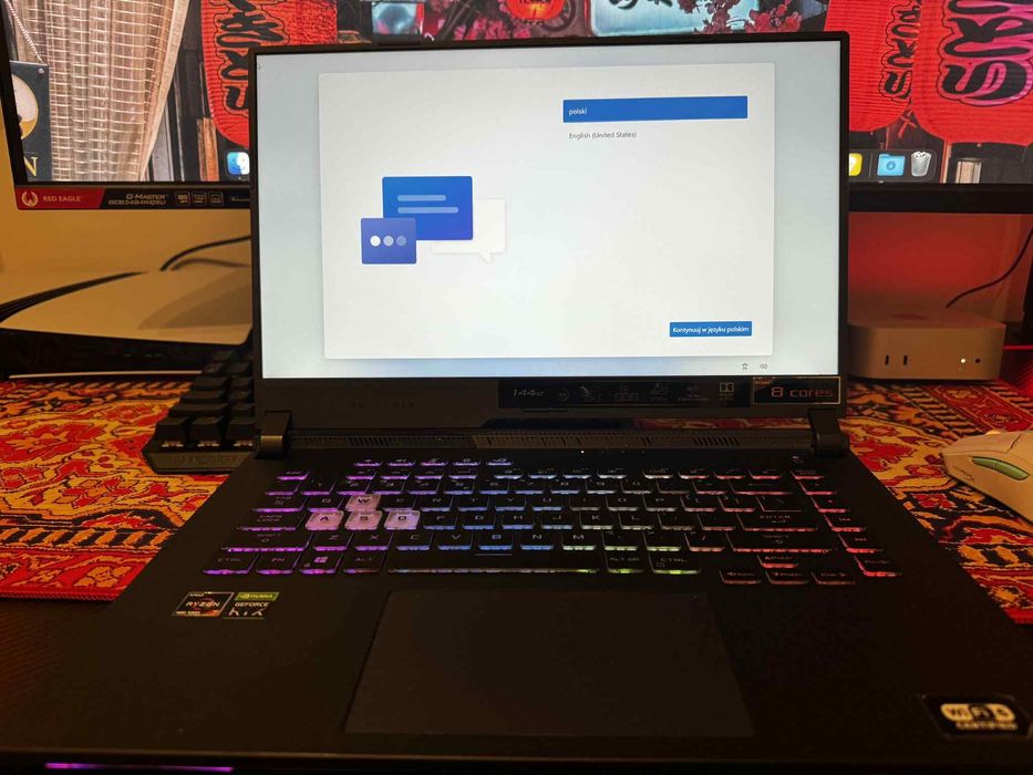 Asus Rog Strix g15 g513 ryzen 7 4800h rtx 3060 16 GB / 512 GB