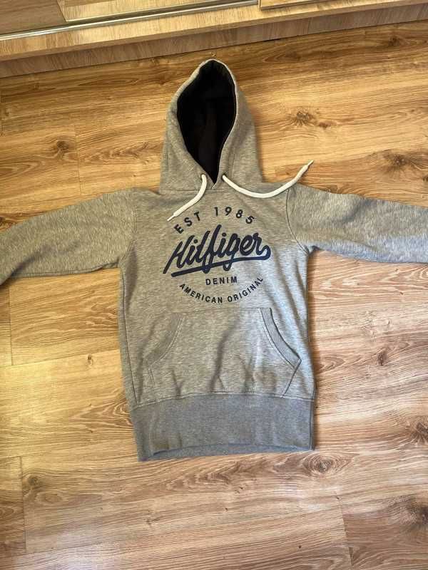 Bluza Tommy Hilfiger boxy Hoodie oversize meska basic logo