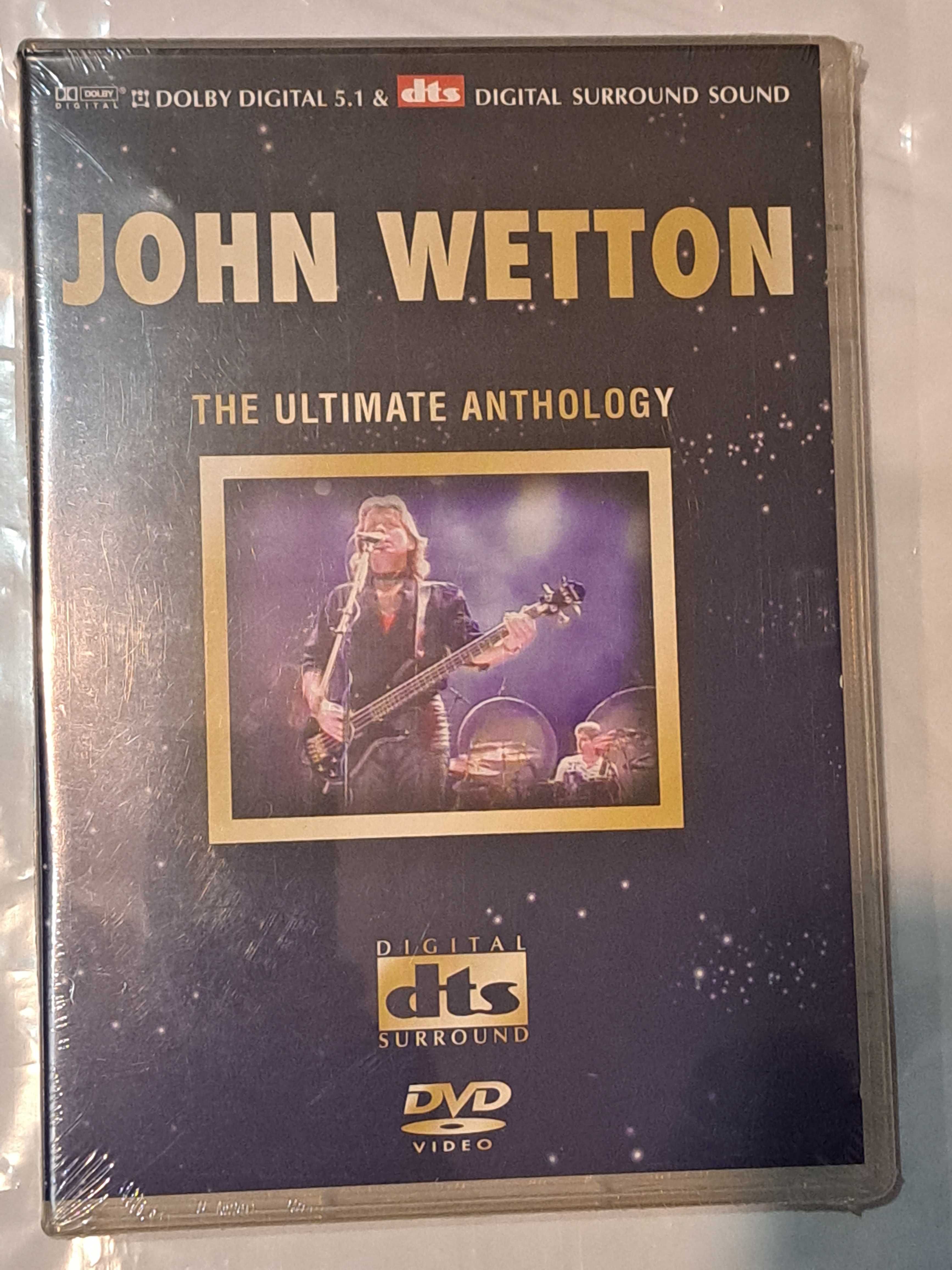 DVD JOHN WETTON The Ultimate Anthology 2004 Lagnarock Ltd. NOWE Folia