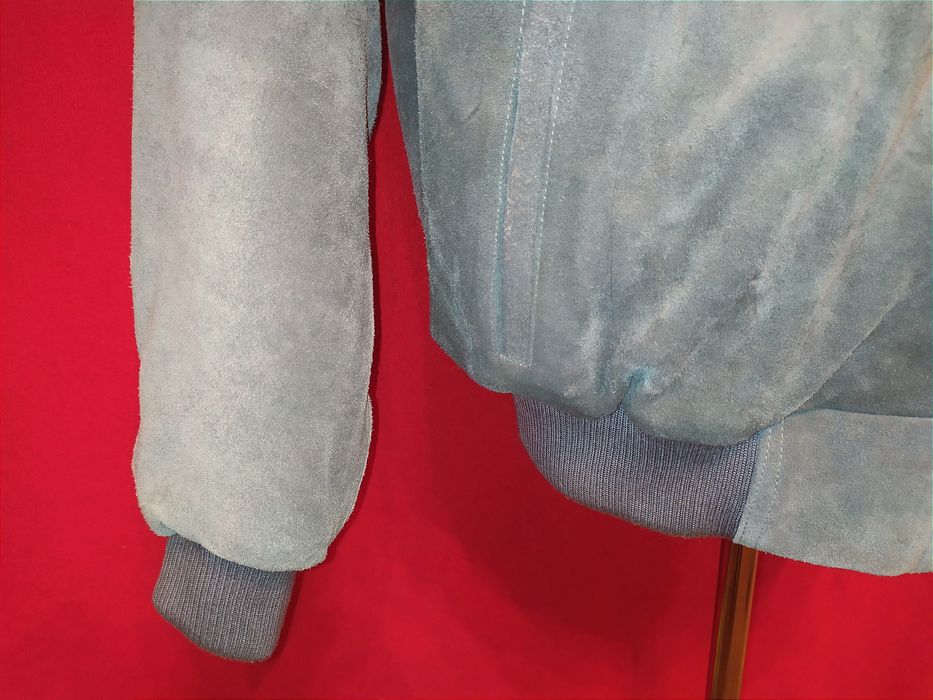 Дубленка замша, куртка на меху кожаная, бомбер, пилот, р.XL, 56-58