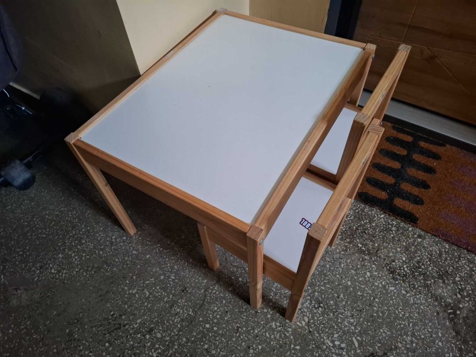 Stolik z krzesełkami IKEA Latt