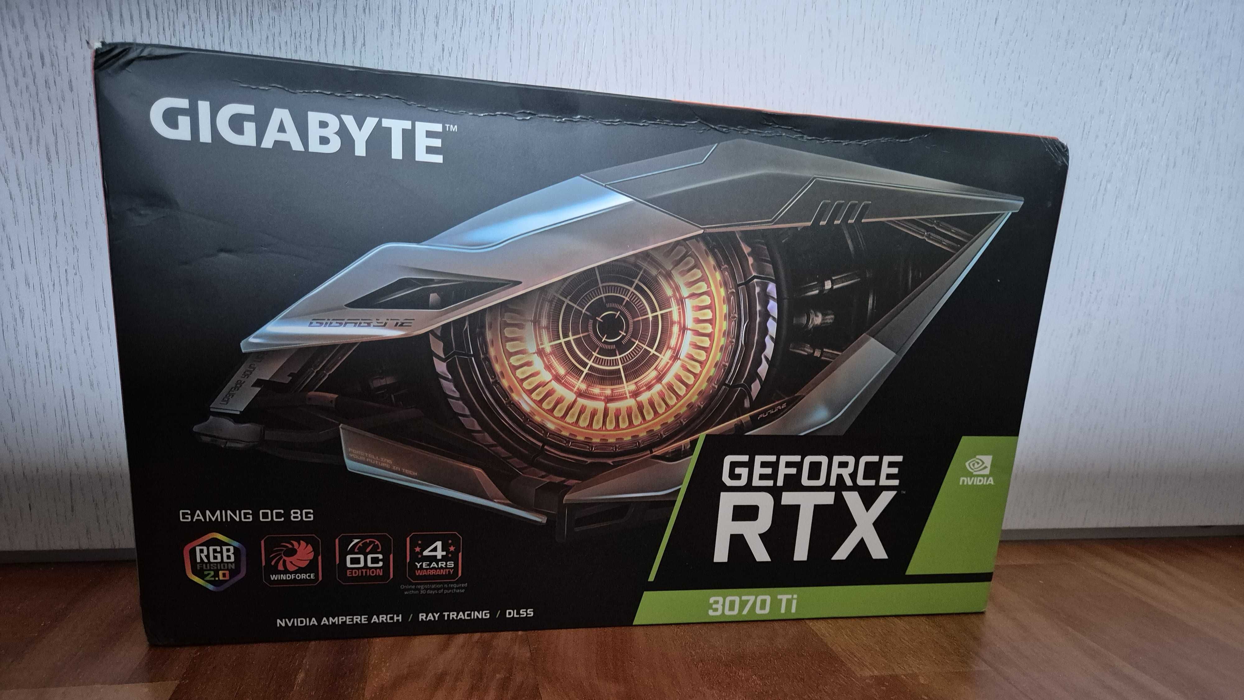 Sprzedam kartę graficzną Gigabyte GeForce RTX 3070 Ti Gaming OC 8GB