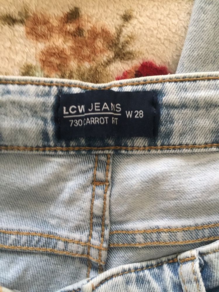 Новые светлые джинсы LCW, w28, р.164