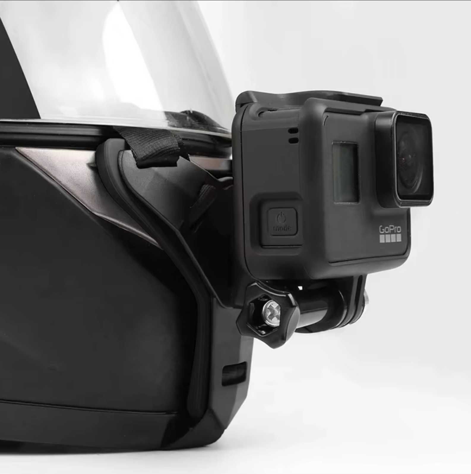 Uchwyt na kask do telefon Smartfon GoPro kamery Sportowa motocyklowego