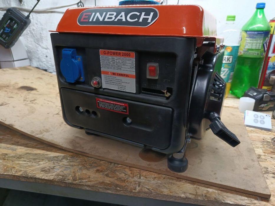 Генератор 1.2 кВт Einbach/бензиновий генератор АКЦІЙНА ПРОПОЗИЦІЯ!