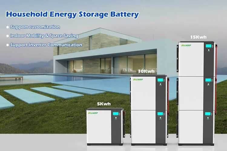 Magazyn energi 51,2 V 100 Ah 5,12 kWh LiFePO4 do montażu na ścianieBMS