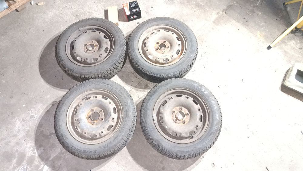 Koła, opony zimowe Golf, Polo, Ibiza, Fabia 5x100 165/60 R14