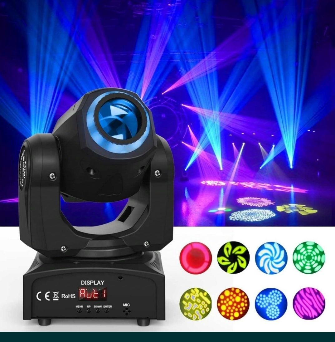 Nowa Lampa dyskotekowa  ruchoma