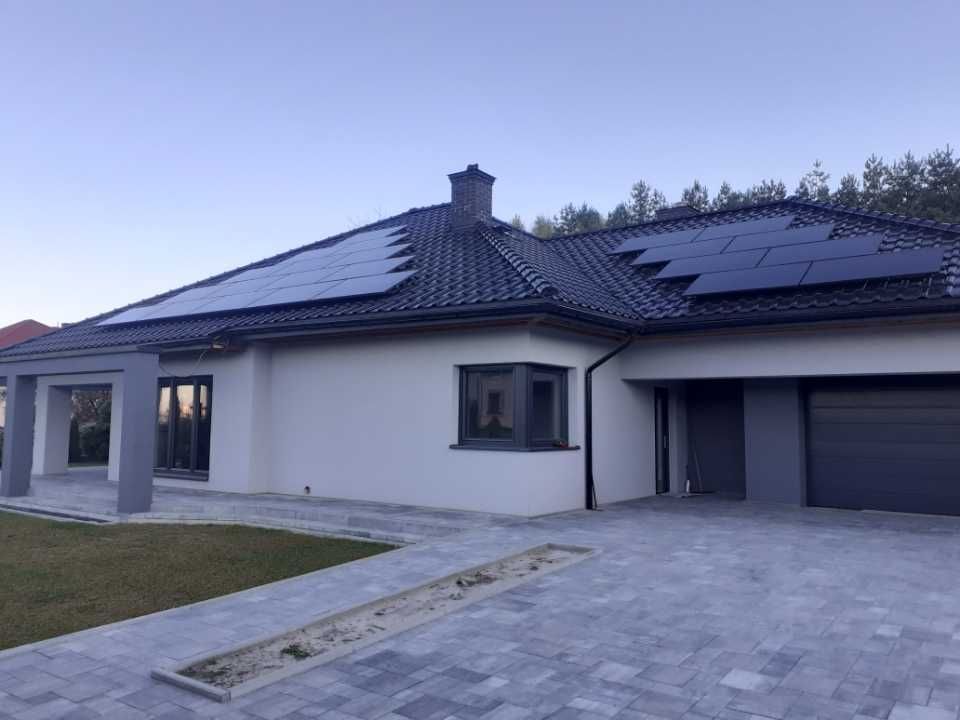 Kompletna fotowoltaika o mocy 10kW z magazynem energii 15kWh, dachówka