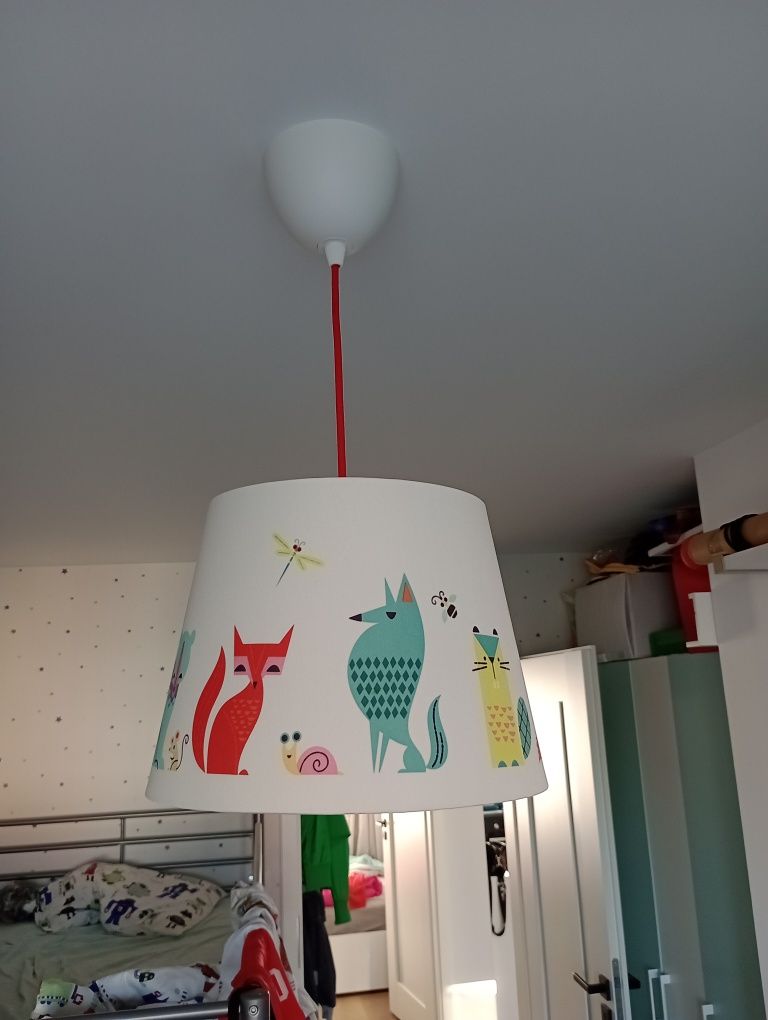 Lampa wisząca Ikea klosz Jattendal