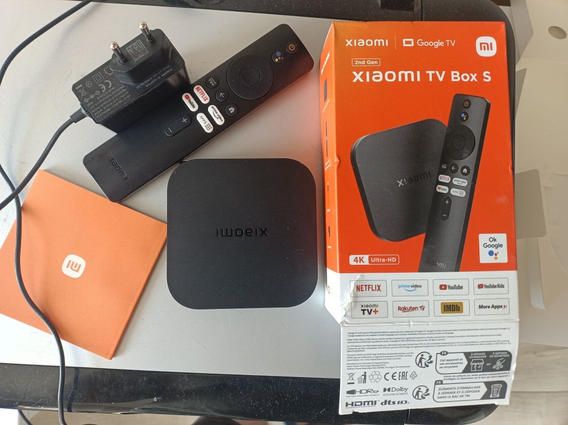 Odtwarzacz multimedialny 4K XIAOMI MI Box S Smart TV 2-Gen