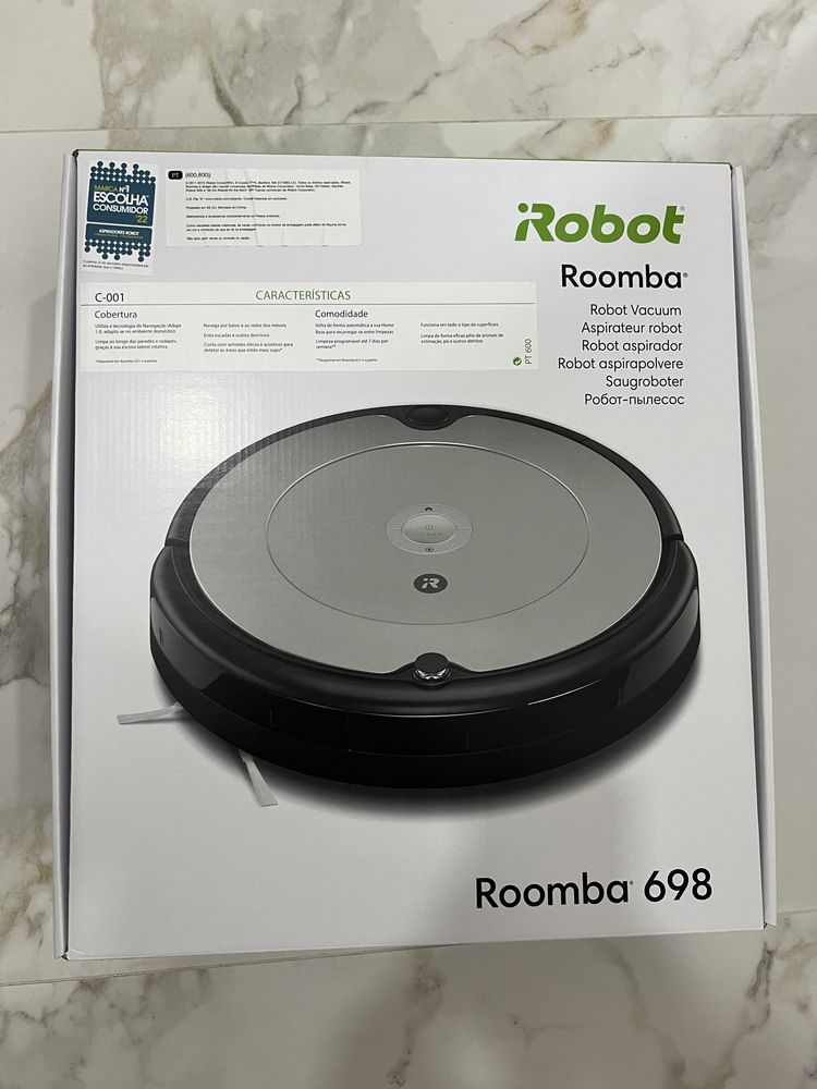 Aspirador robô irobot roomba 698 Wi-Fi