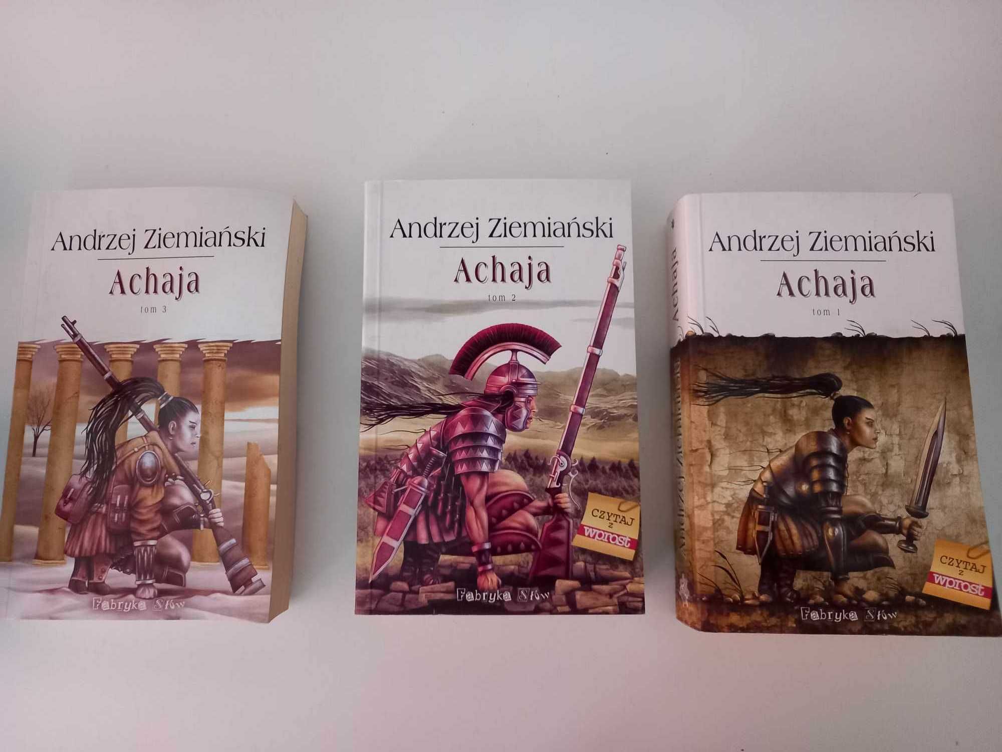 Andrzej Ziemiański, Achaja, tomy 1-3