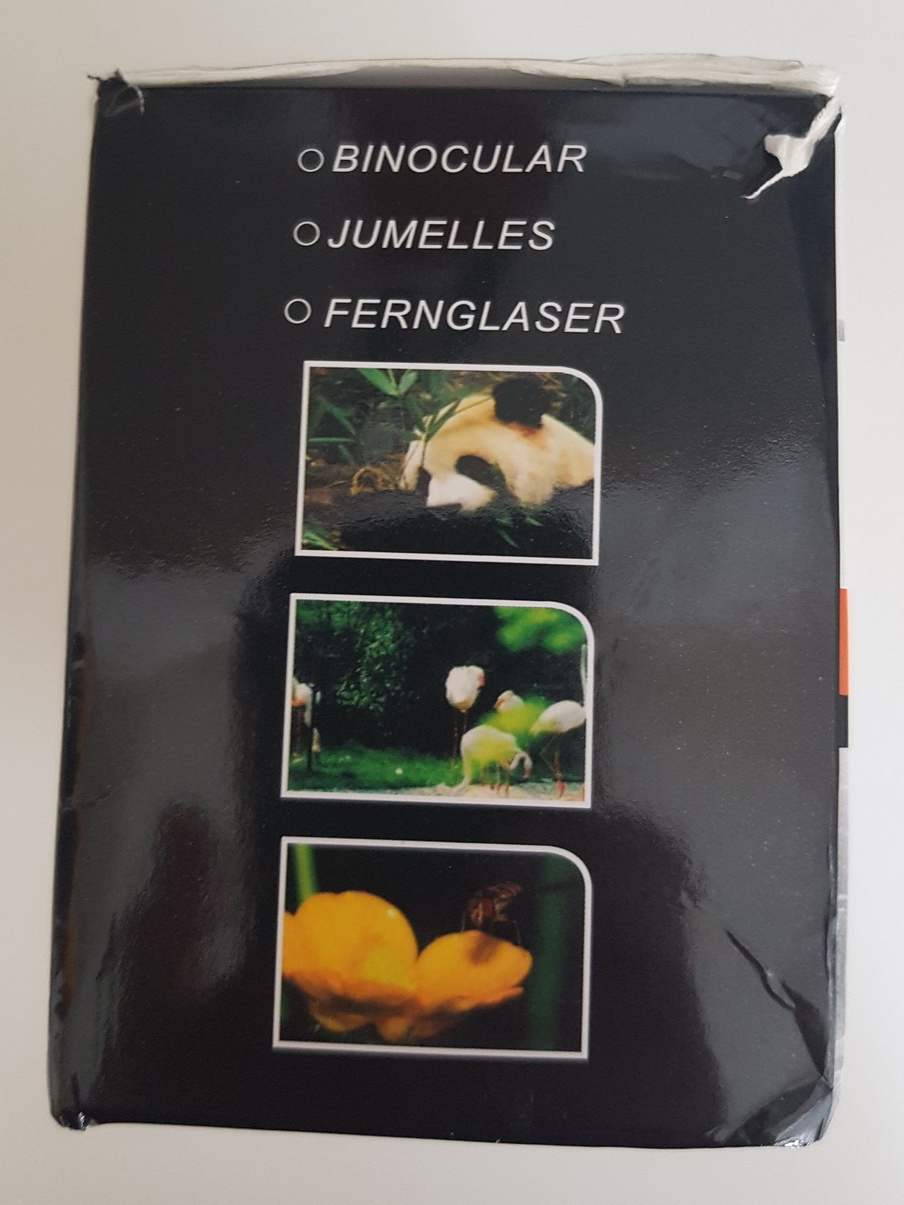 Telescopio para ampliar imagéns
