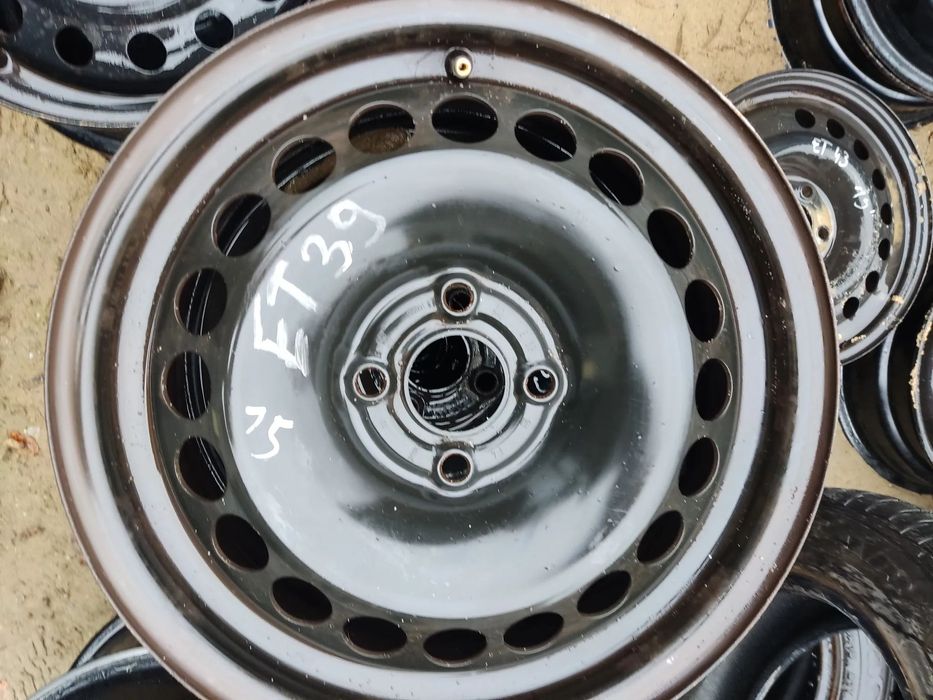 Felgi stalowe Opel Adam Corsa D E Combo 15 cali ET39 4x100 6Jx15H2 155001