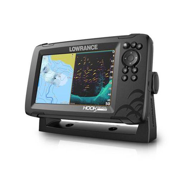 Эхолот Lowrance Hook Reveal 7 SplitShot, Бесплатная доставка, Официал