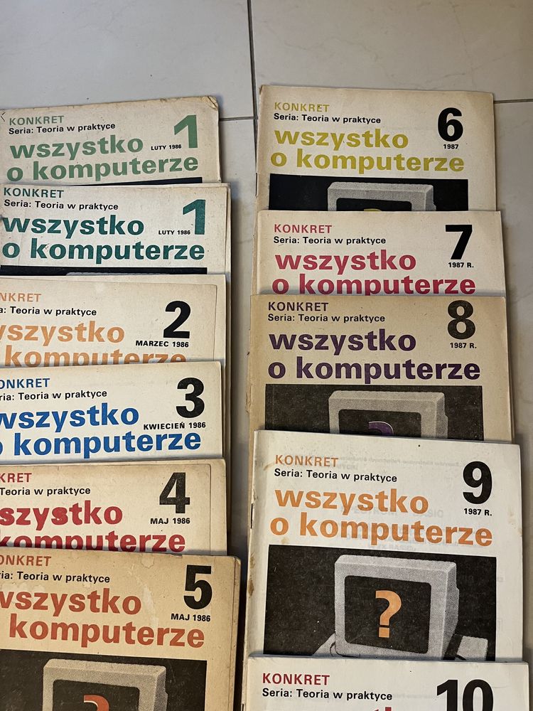 Kolekcja czasopisma Wszystko o komputerze 1996 r