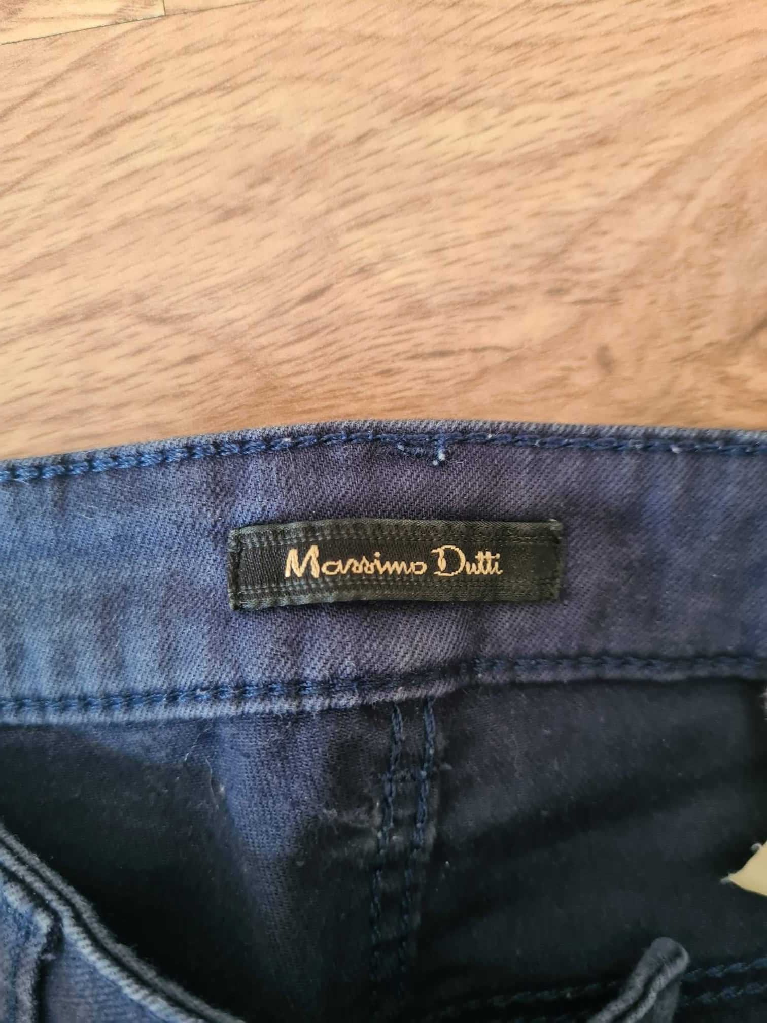 Calças Azul Marinho Massimo Dutti