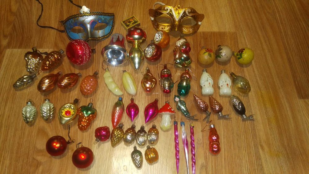 Продам ёлочные игрушки прошлого века