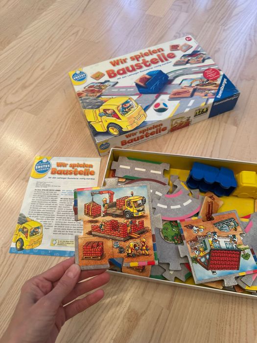 гра Будівельний майданчик Ravensburger Construction Site Вантажівки