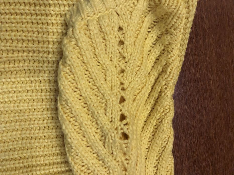 Camisola amarela Maison Montagut