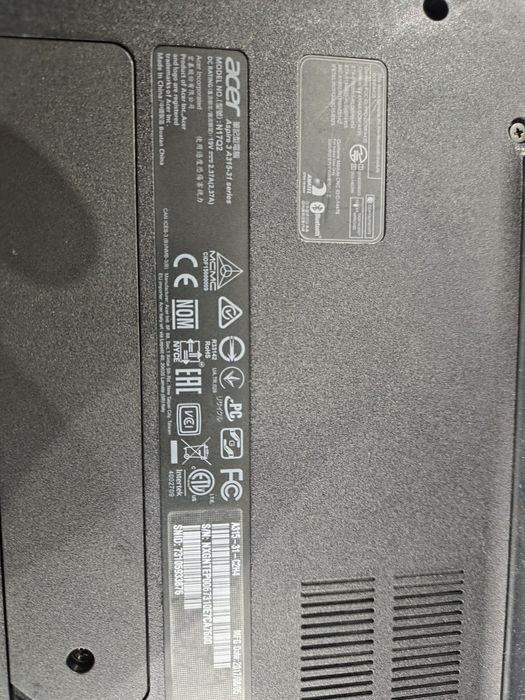 Laptop acer aspire 3