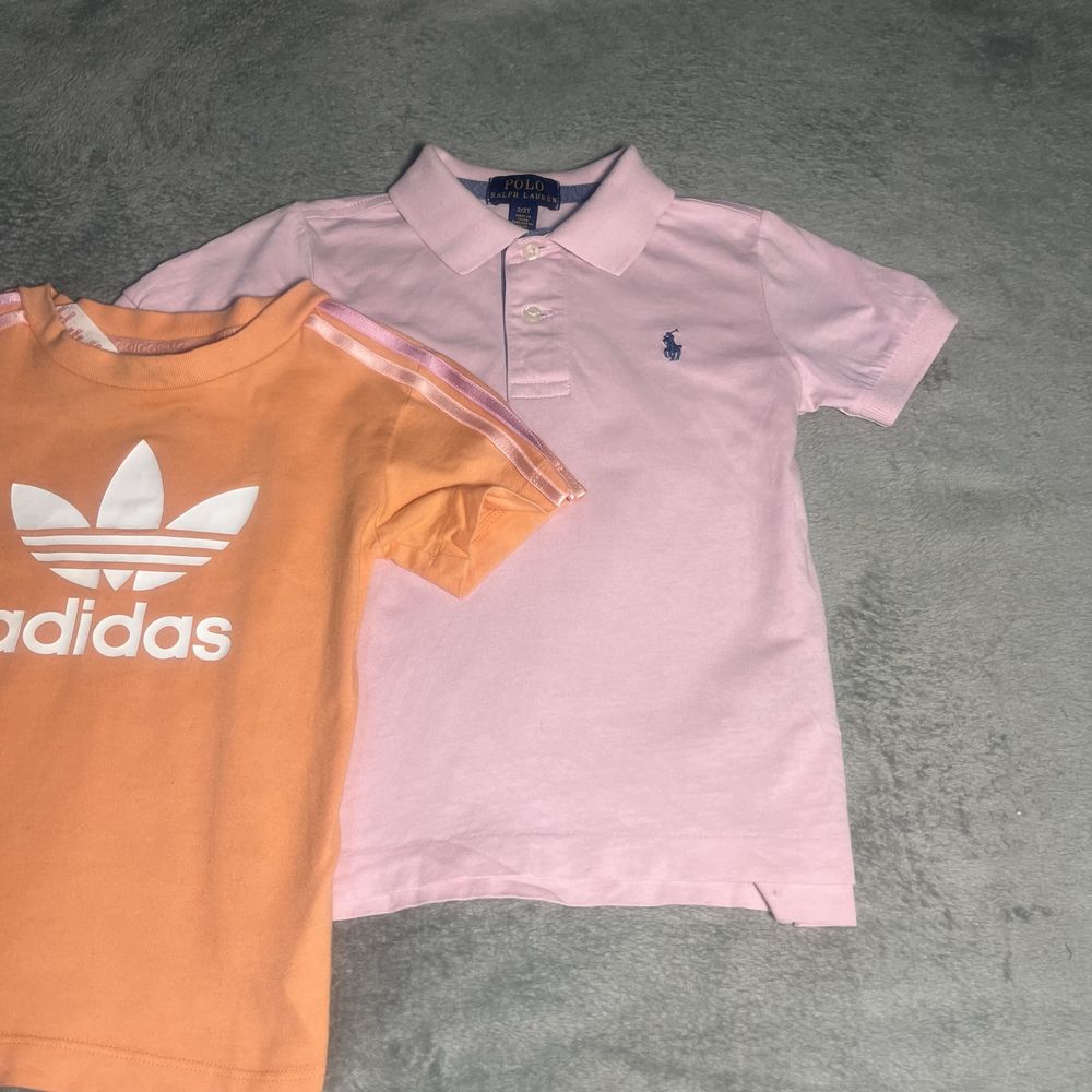 Футболка polo ralph lauren и adidas 86 - 92 см