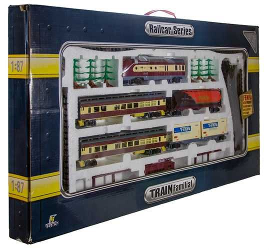 Залізниця,залізна дорога вантажопасажирський поїзд Fenfa