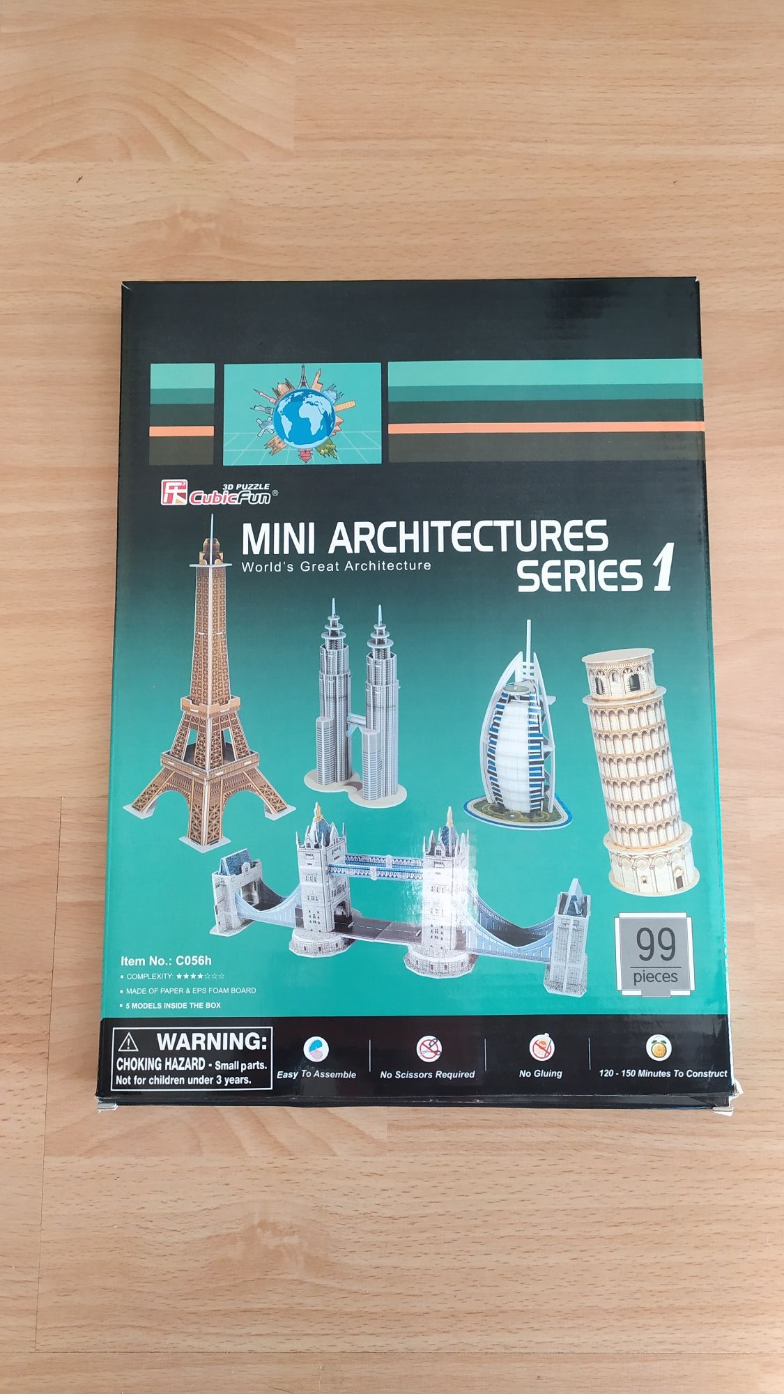 Puzzle 3D Mini Architectures Series 1 World's Great Architecture