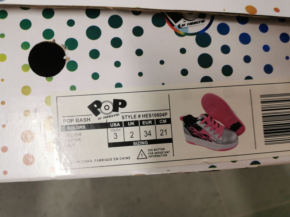 Buty skateboardowe POP by Heelys