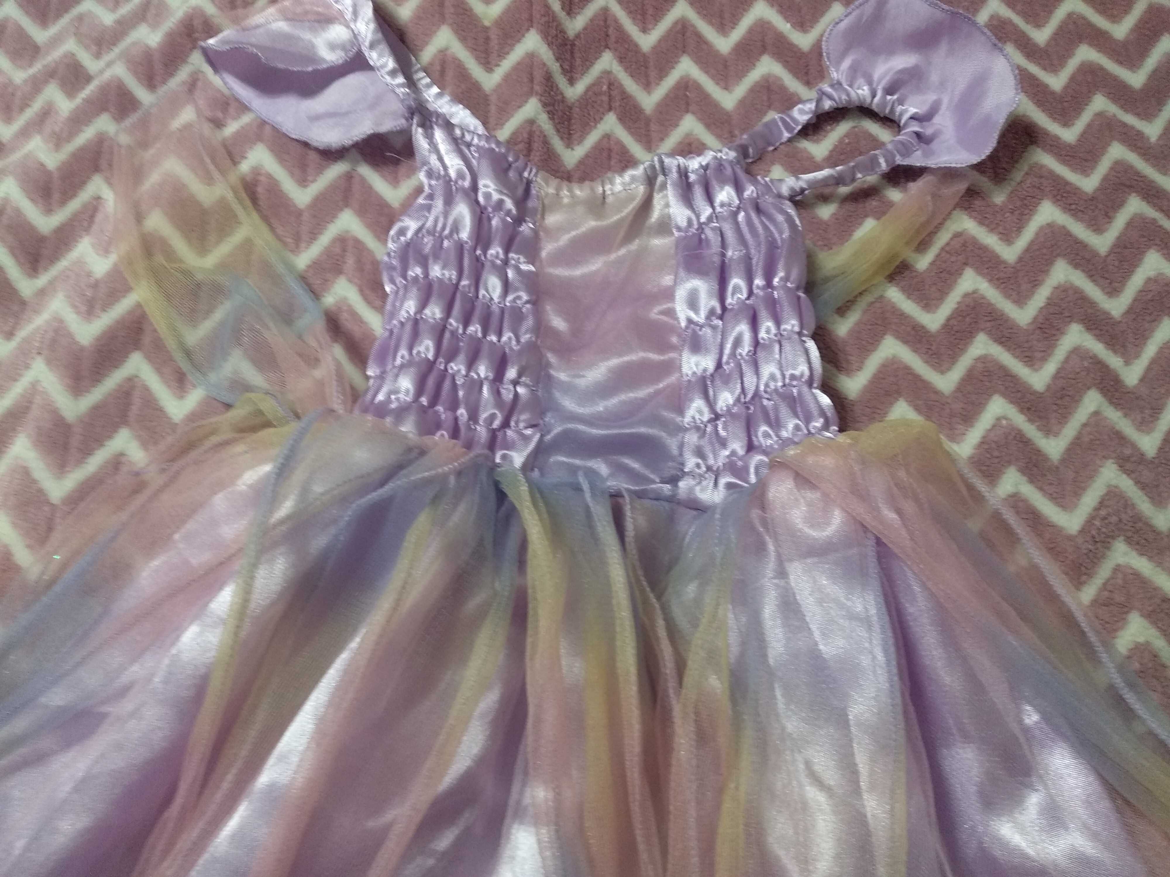 Очень красивое Новое платье (фиолетового цвета)