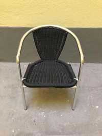 Cadeira de exterior (esplanada, jardim) ou interior de alumínio