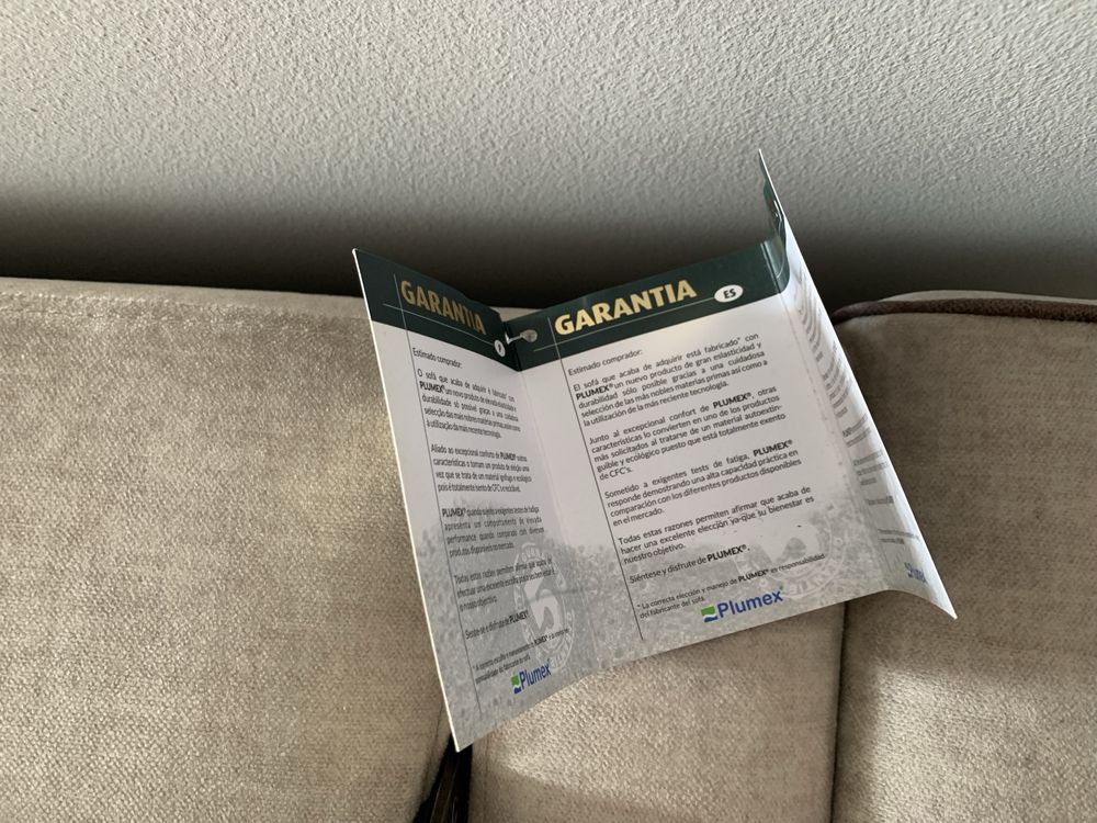 Sofa como novo de excelente qualidade