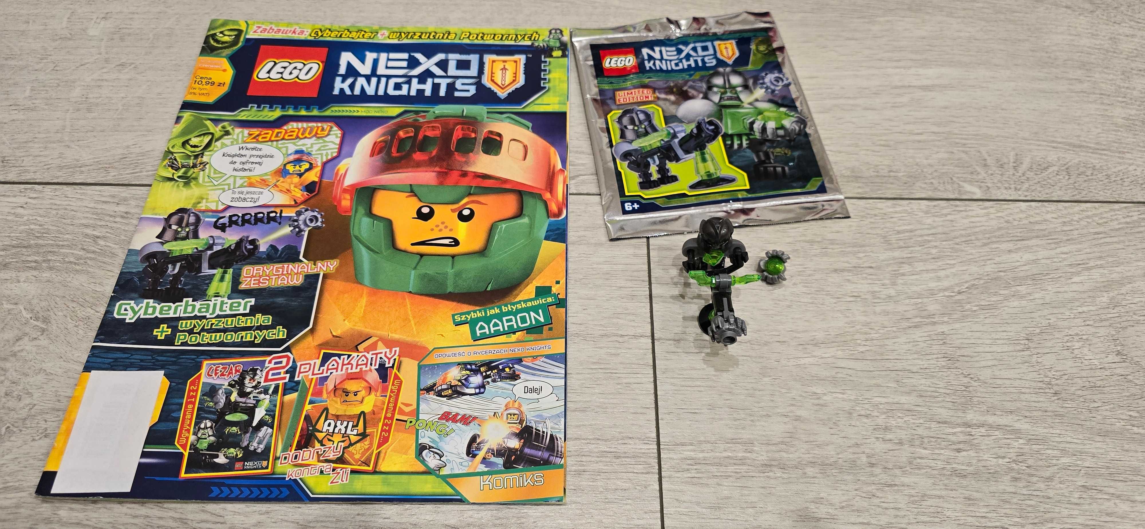 Zestaw klocków LEGO NEXO KNIGHTS Cyberbajter + wyrzutnia potwornych.