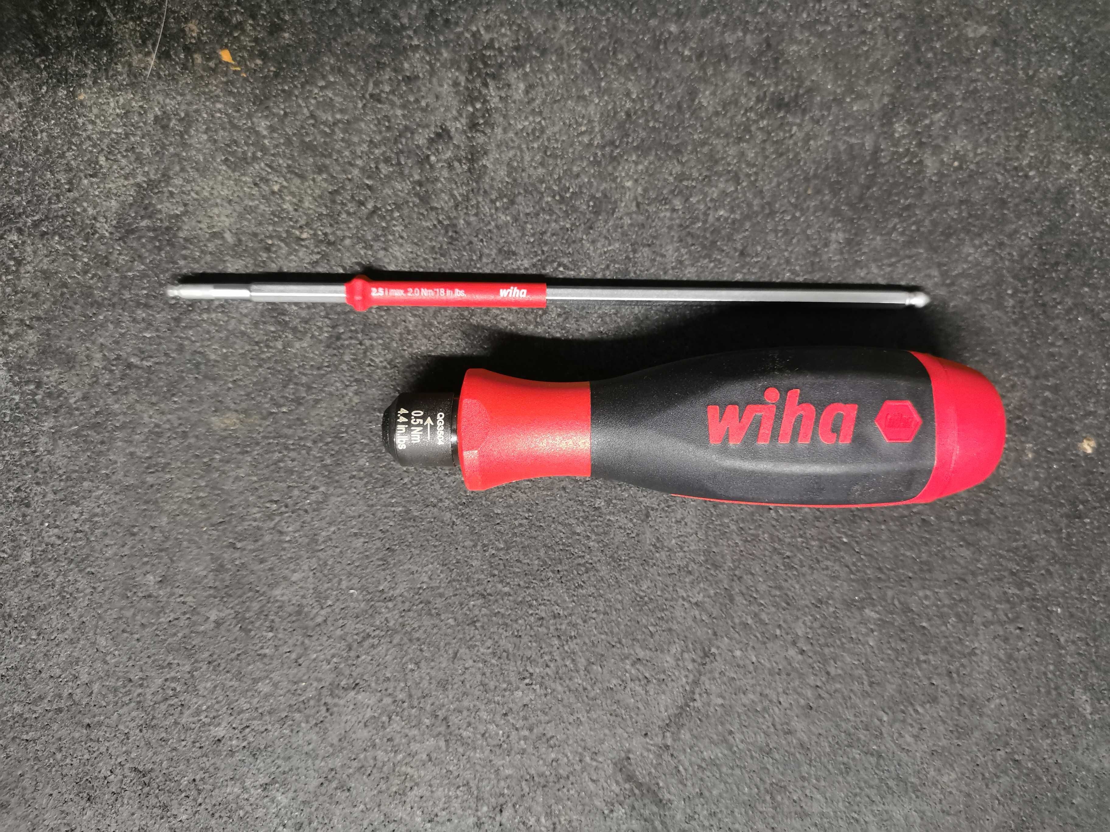 Wkrętak dynamometryczny Wiha easyTorque 292 0,5Nm + trzon wymienny