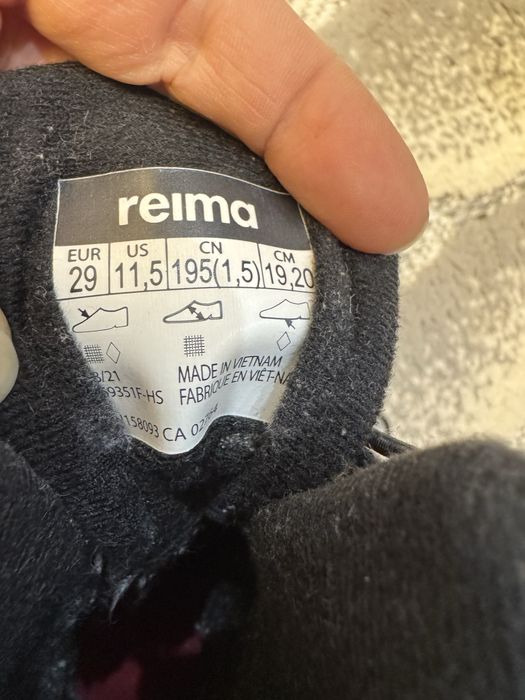 Reima чоботи , ботинки , сапоги розмір 29