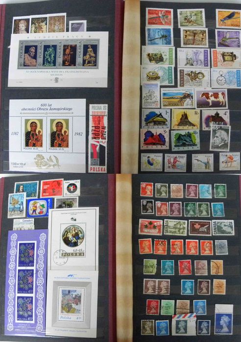 Klaser ze znaczkami, znaczki pocztowe A71