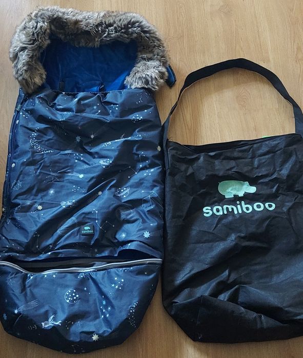 Śpiworek do wózka Samiboo Eskimo wzór galaktyka