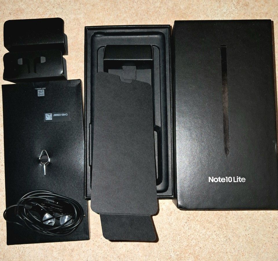 Samsung Galaxy Note 10 Lite SM-N770 6/128GB Aura Black SM-N770FZKDSEK